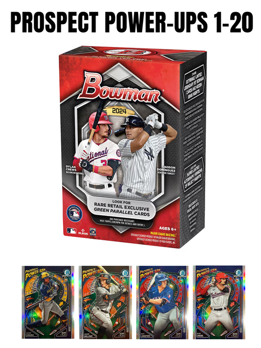 2024 Bowman Prospect Power Up Inserts