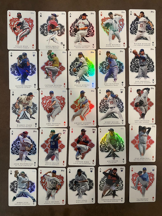 All Aces (25 Cards) - 2023 Topps Update - Complete Set