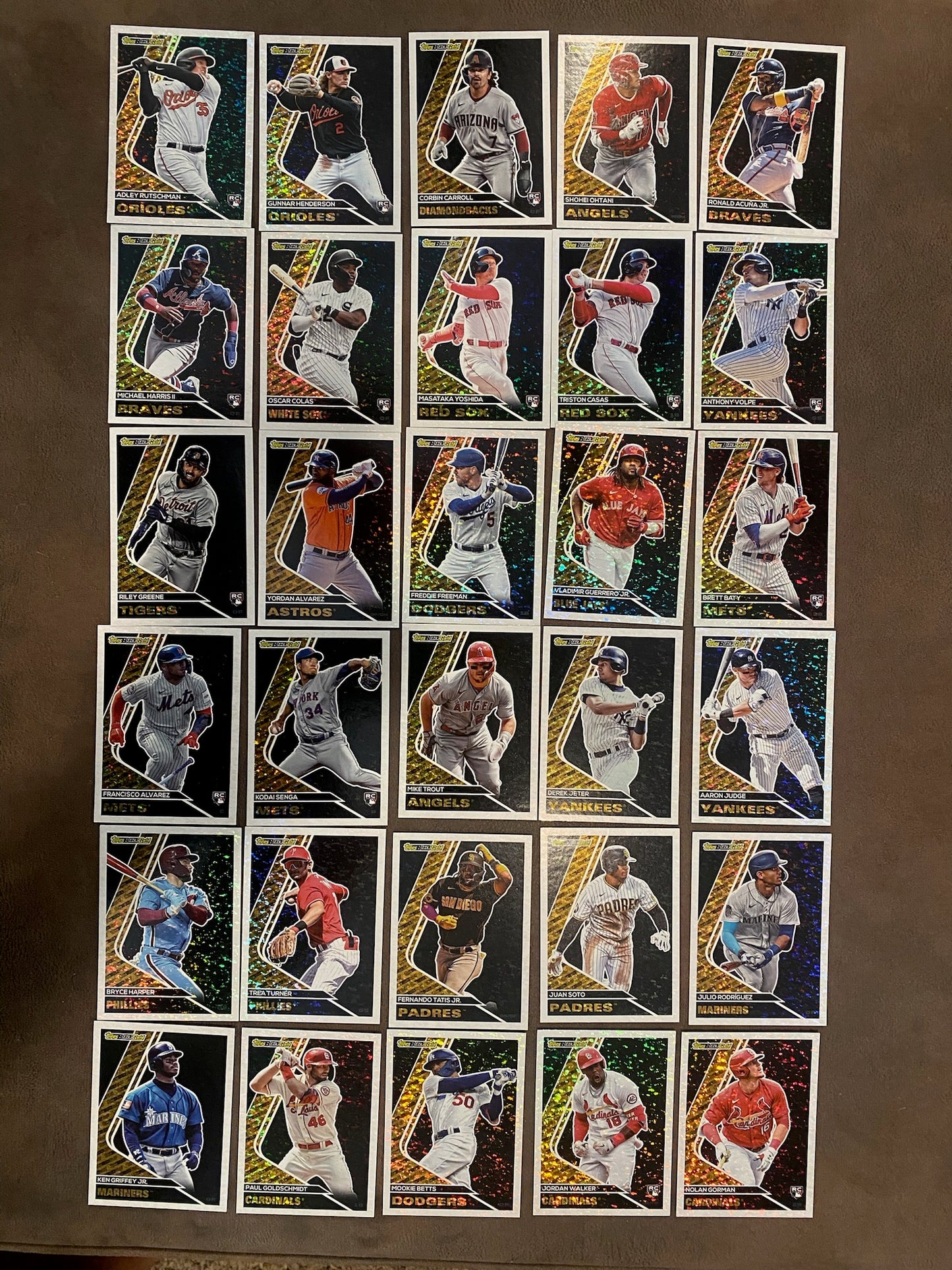 Black Gold (30 Cards) - 2023 Topps Update - Complete Set