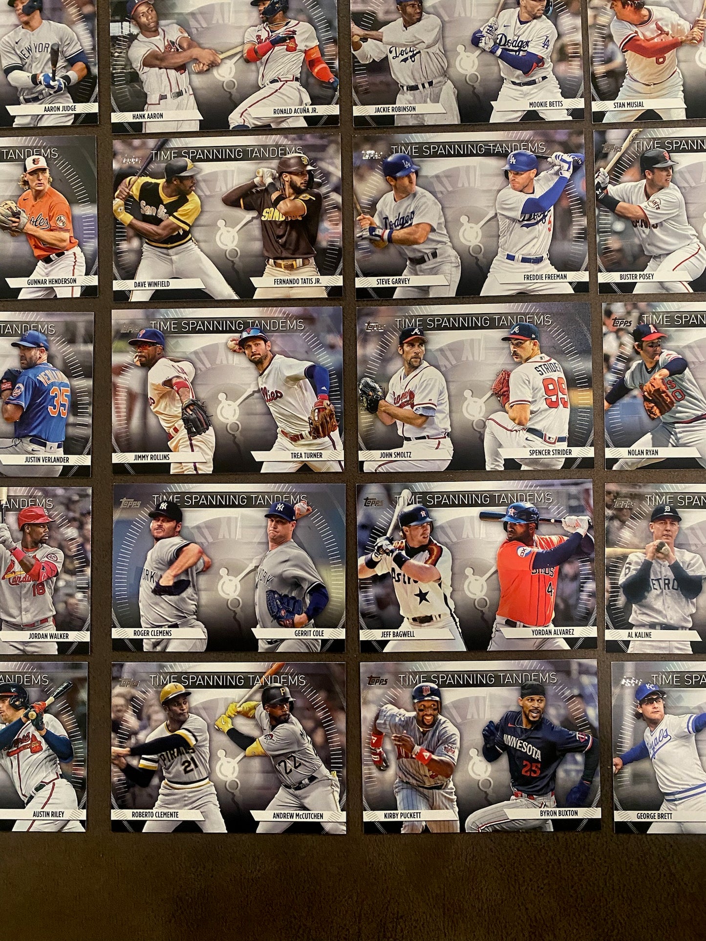 Time Spanning Tandems (30 Cards) - 2023 Topps Update - Complete Set