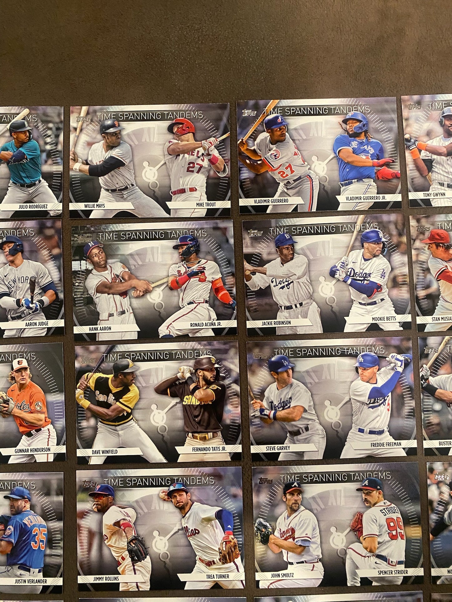 Time Spanning Tandems (30 Cards) - 2023 Topps Update - Complete Set