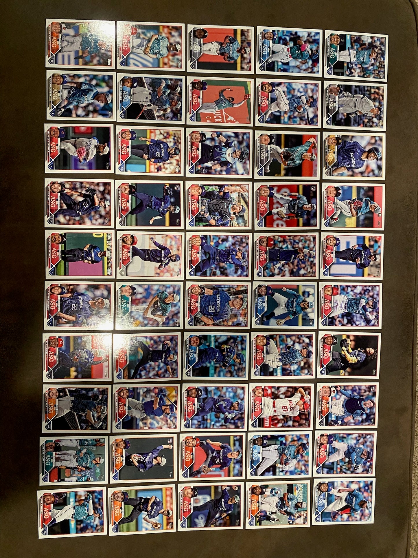 All Star Game Inserts (50 Cards) - 2023 Topps Update - Complete Set