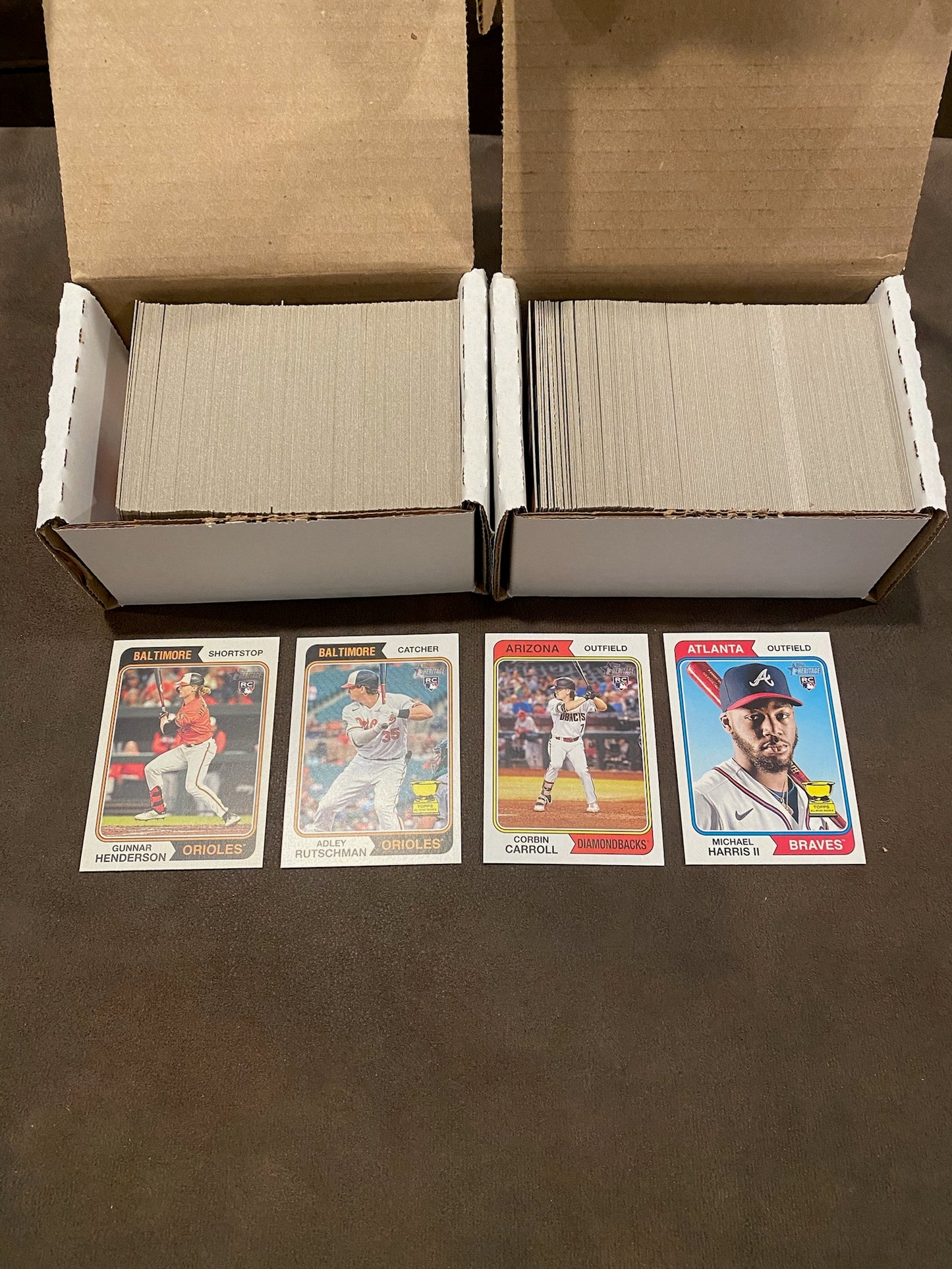 Complete Base Set (400 Cards) - 2023 Topps Heritage - Complete Set