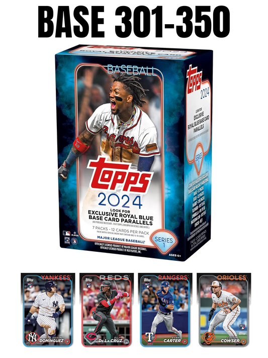 2024 Topps Series 1 Base #301-350