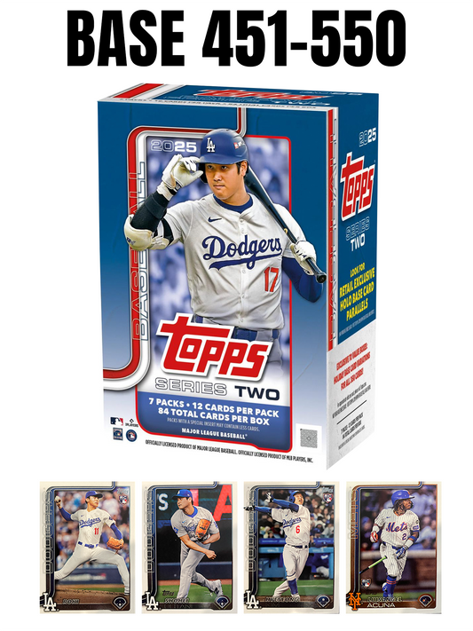 2025 Topps Series 2 Base #451-550