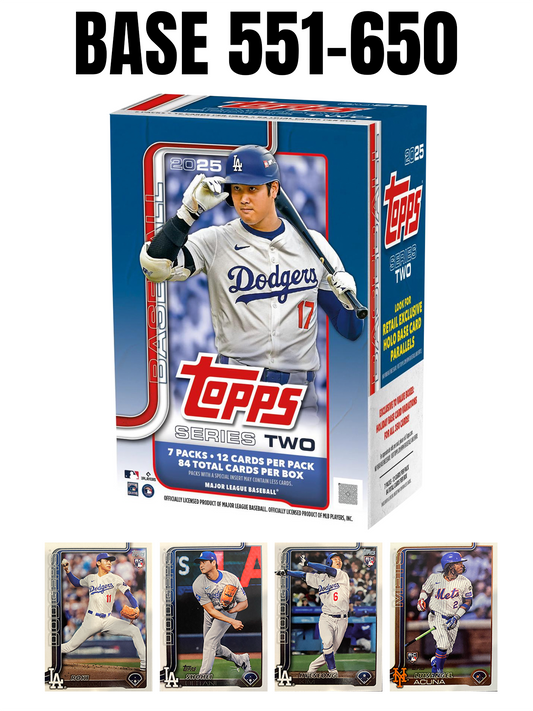 2025 Topps Series 2 Base #551-650
