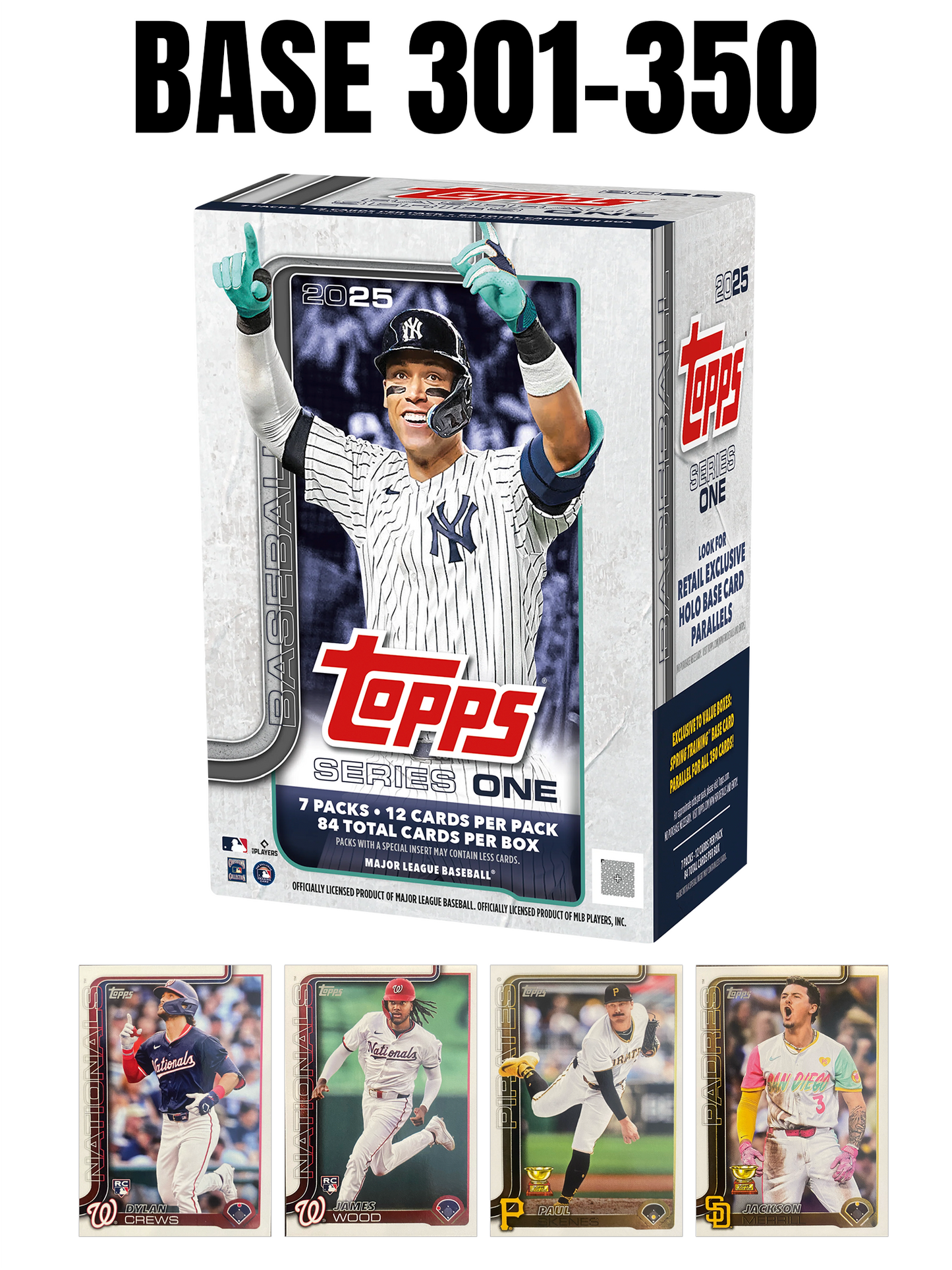 2025 Topps Series 1 Base #301-350