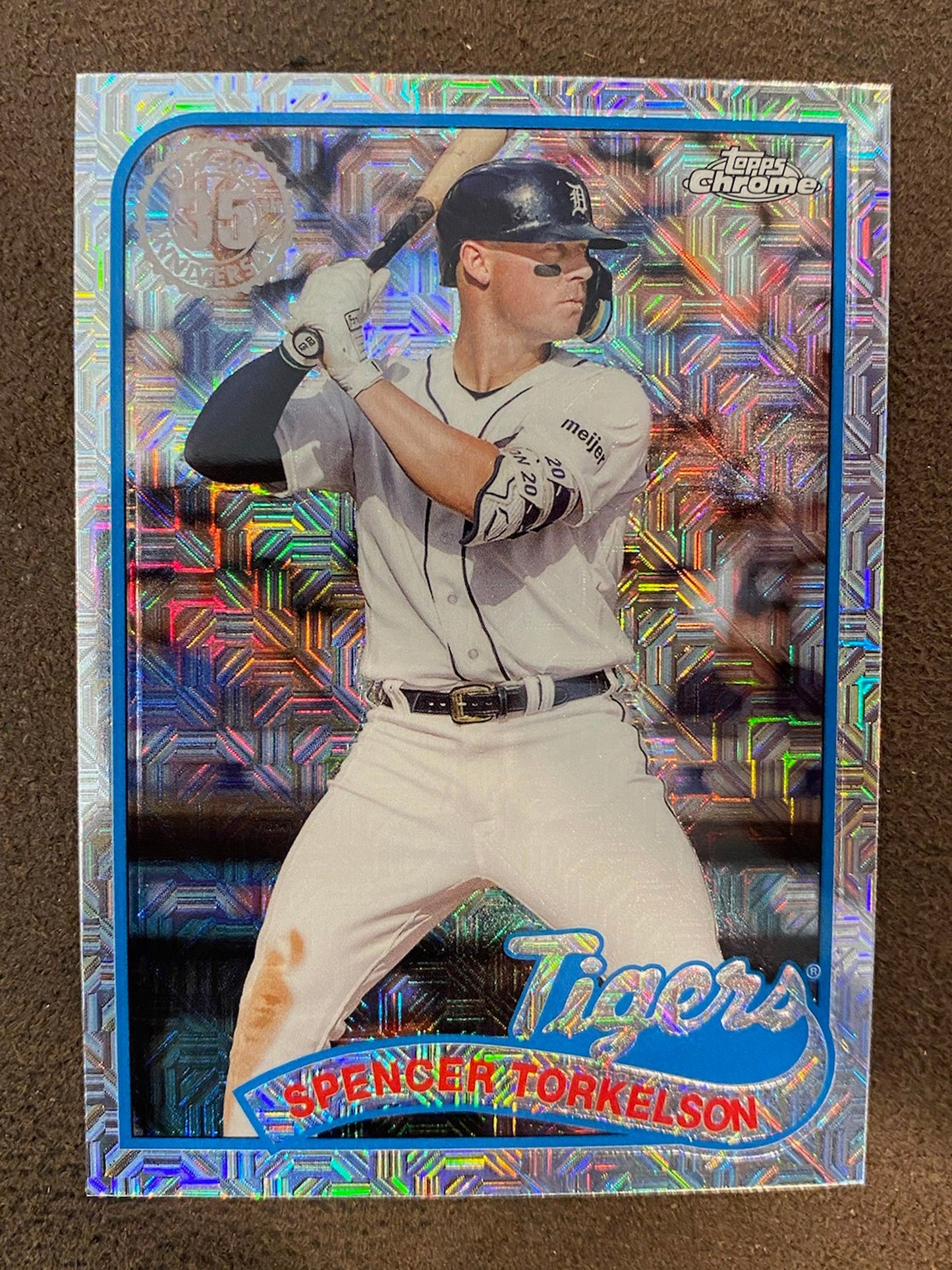 Spencer Torkelson. - 2024 Topps Series 2 - 1989 Chrome Silver Pack Mojo - Tigers