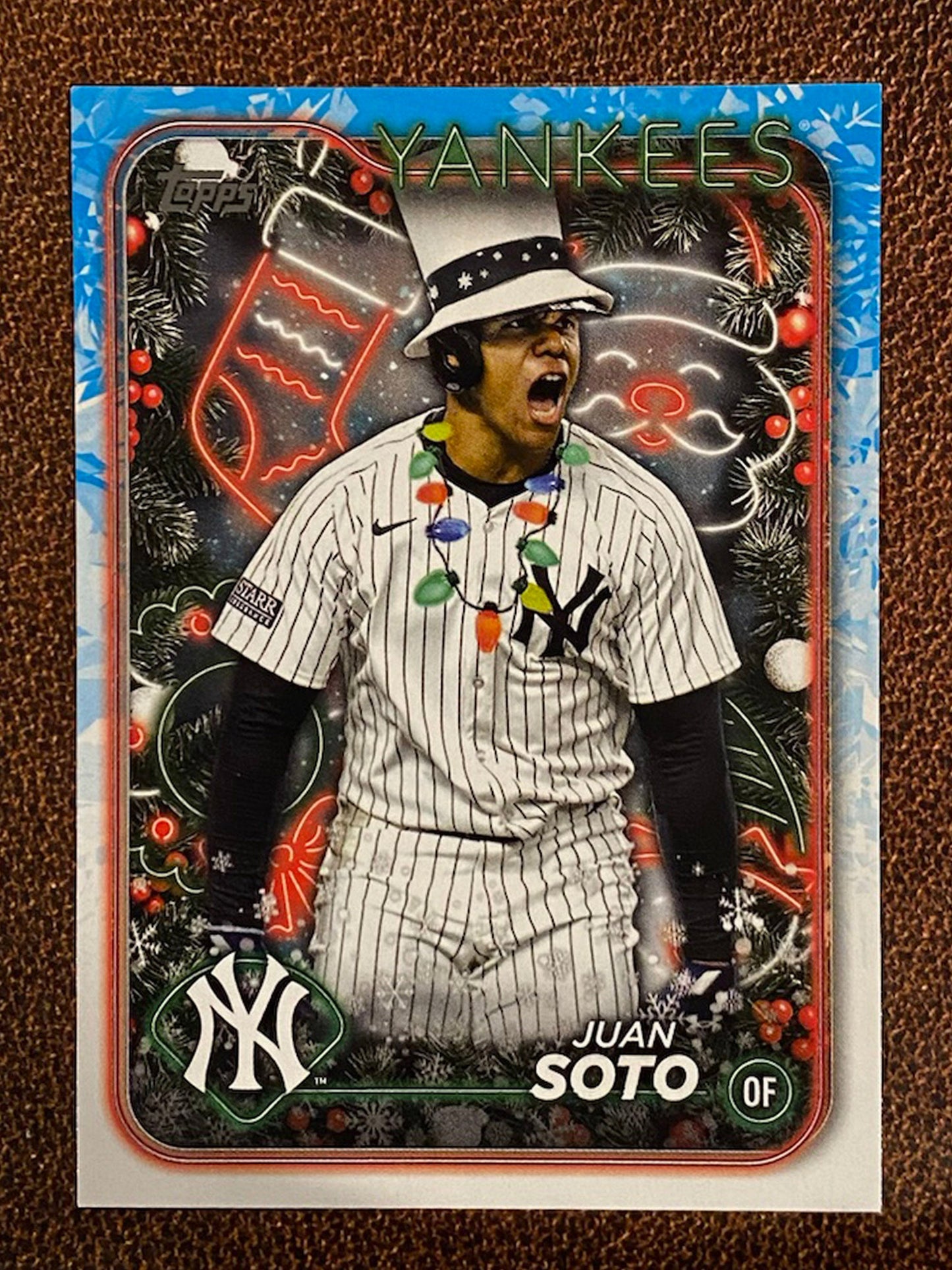 Juan Soto - 2024 Topps Holiday - SP Image Variation - Yankees