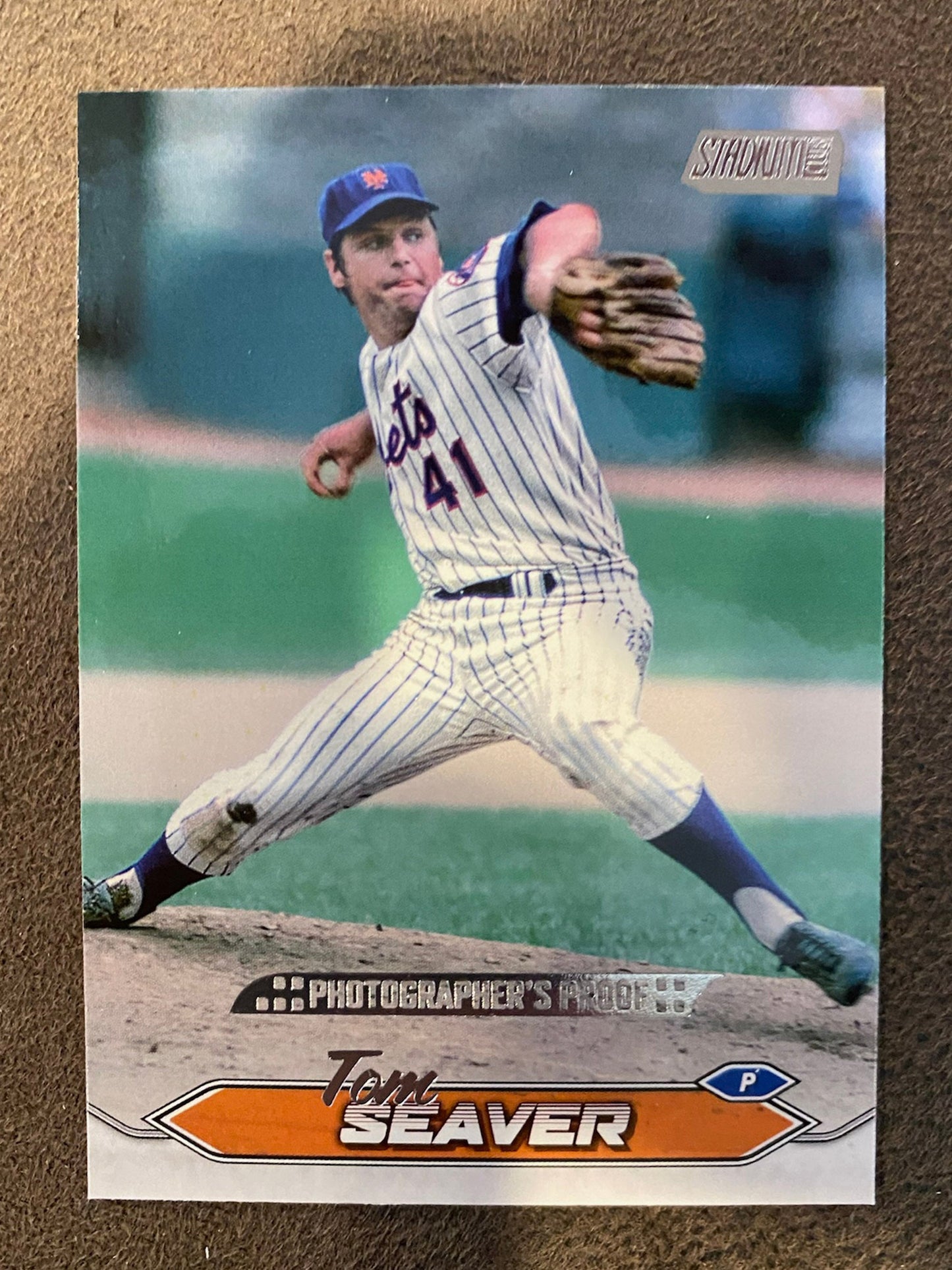 Tom Seaver -  2024 Topps Stadium Club - Stadium Club Photographer's Proof SSP (Print Run 10-12) - Mets