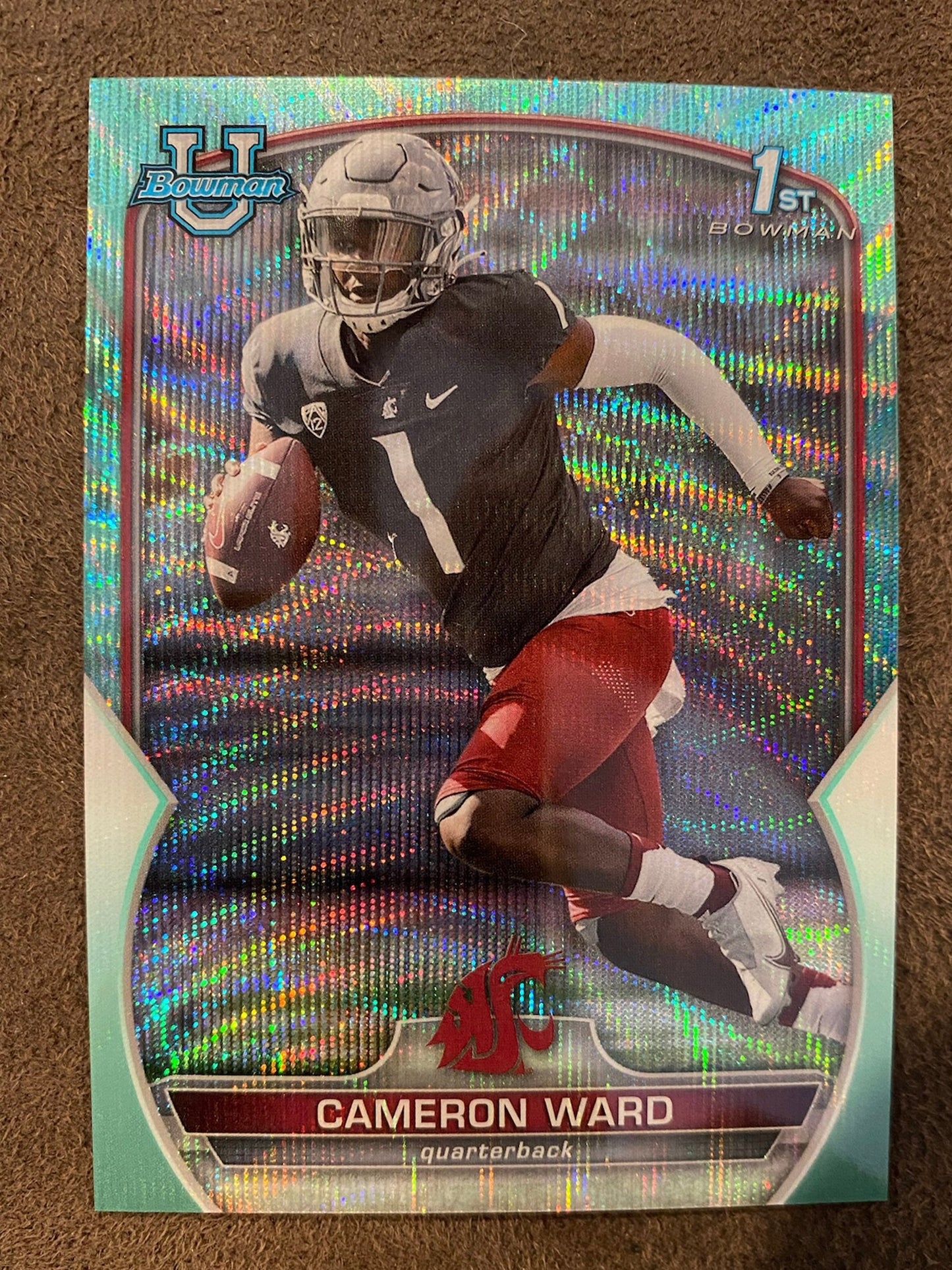 Cameron Ward - 2022 Bowman Chrome U - Aqua Wave /299 - Miami