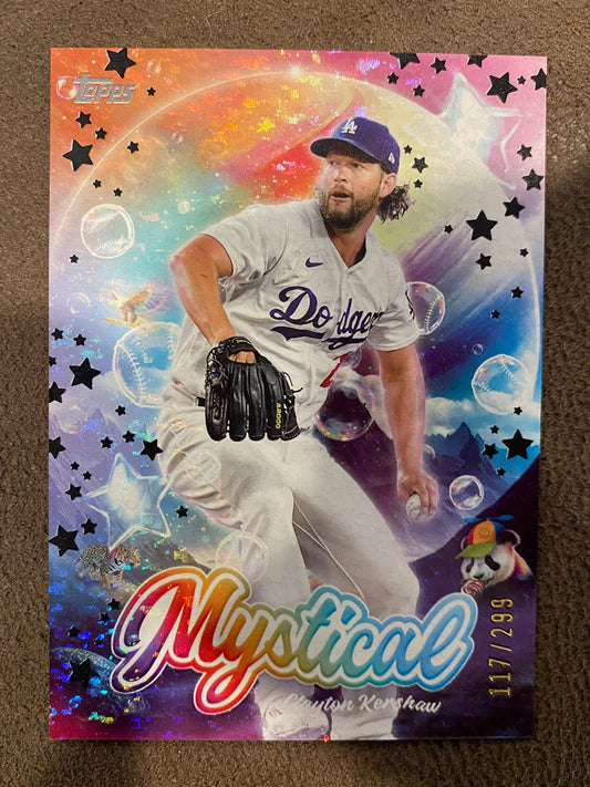Clayton Kershaw - 2024 Topps Update - Mystical Black /299 - Dodgers