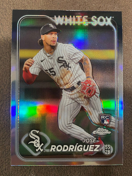 Jose Ramirez - 2024 Topps Chrome - Refractor - White Sox