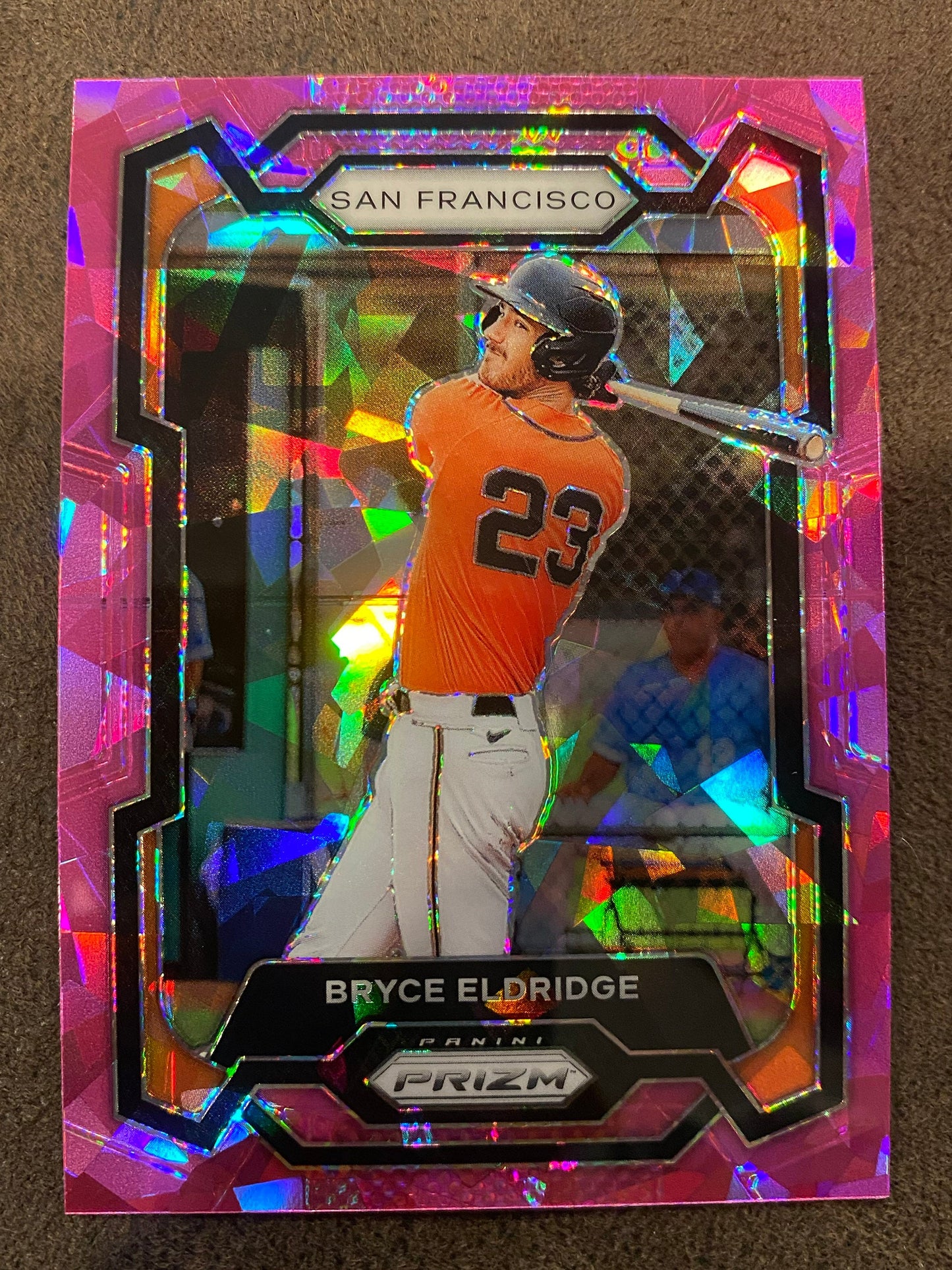 Bryce Eldridge - 2024 Panini Prizm - Pink Ice - Giants
