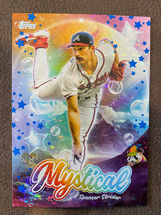 Spencer Strider - 2024 Topps Update - Mystical BLUE - Braves