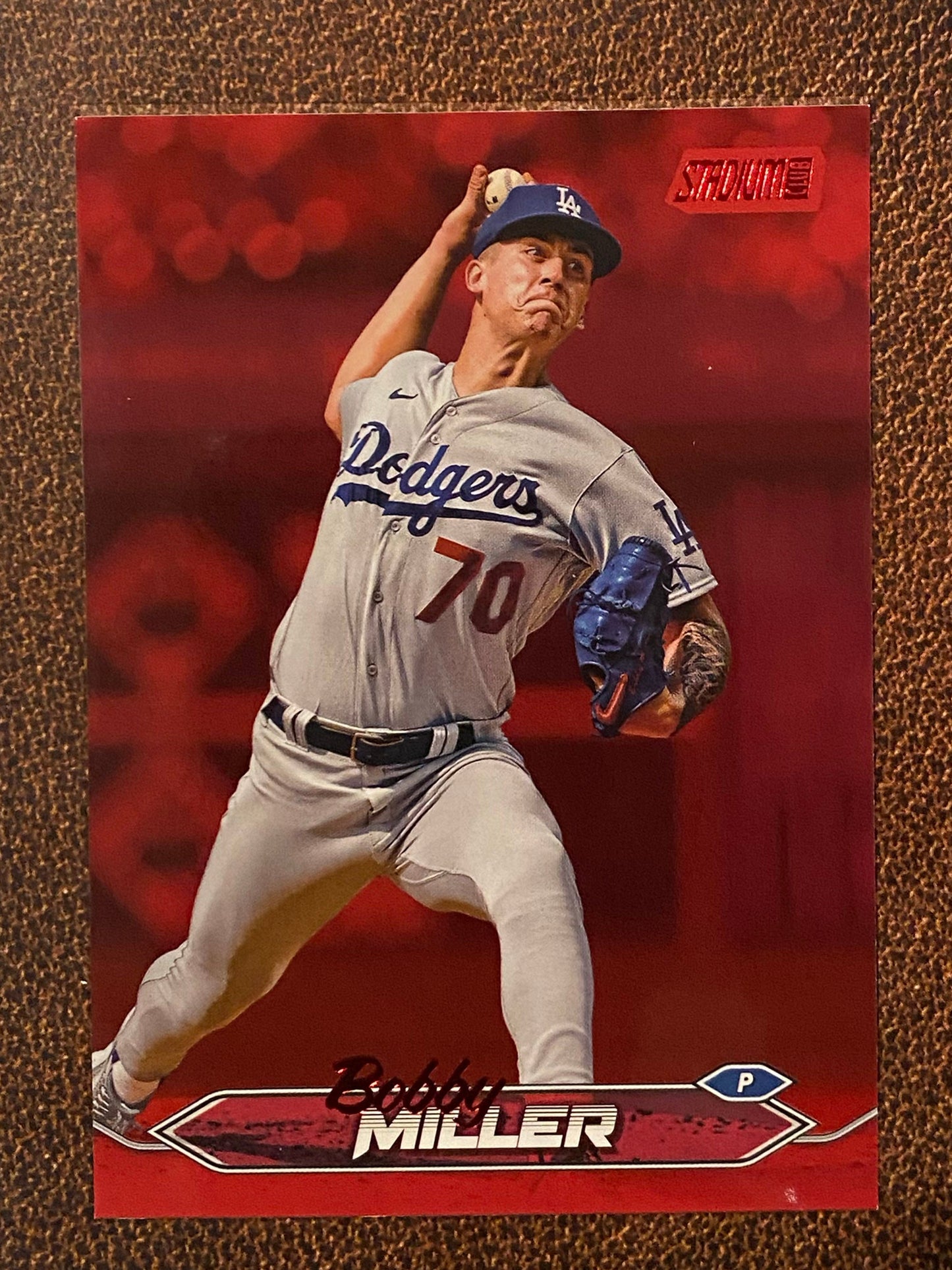 Bobby Miller - 2024 Topps Stadium Club - Red Foil - Dodgers