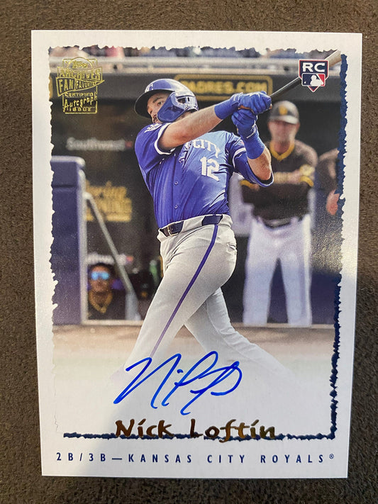 Nick Loftin - 2024 Topps Archives - 1995 Fan Favorites AUTO - Royals