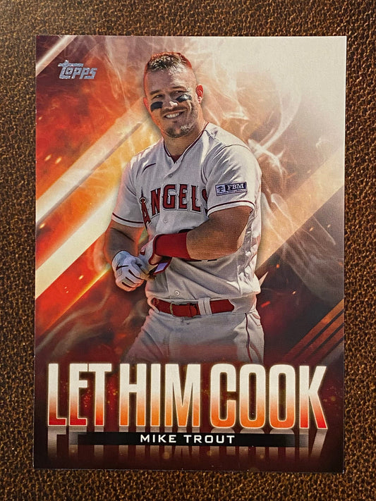 Mike Trout - 2024 Topps Update - Let Him Cook - Angels