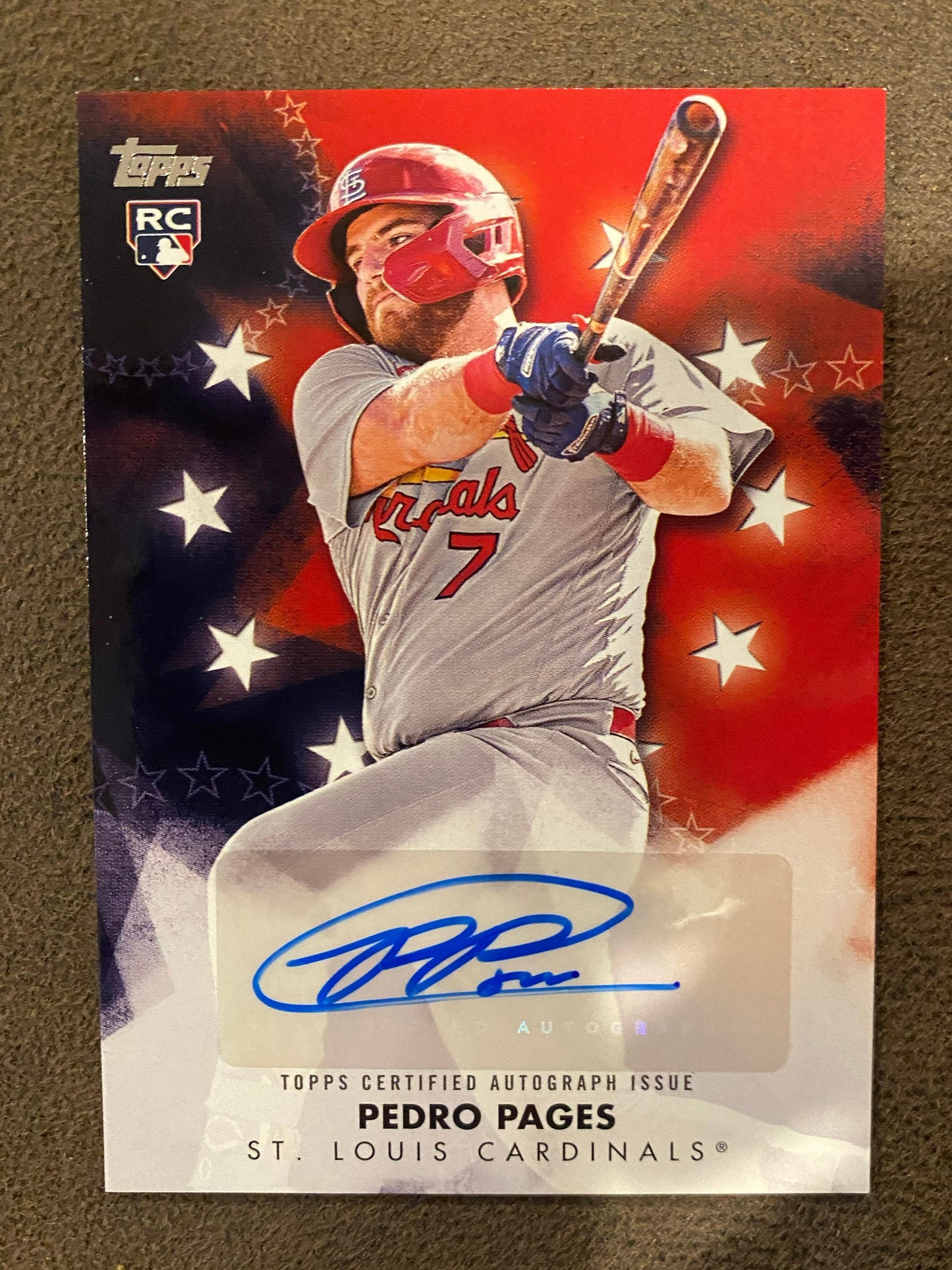 Pedro Pages - 2024 Topps Update - Baseball Stars AUTO - Cardinals