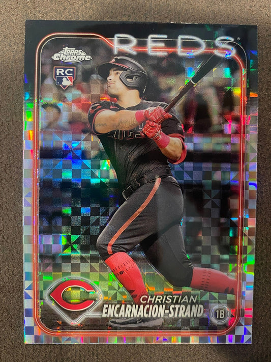 Christian Encarnacion Strand - 2024 Topps Chrome - XFractor - Reds