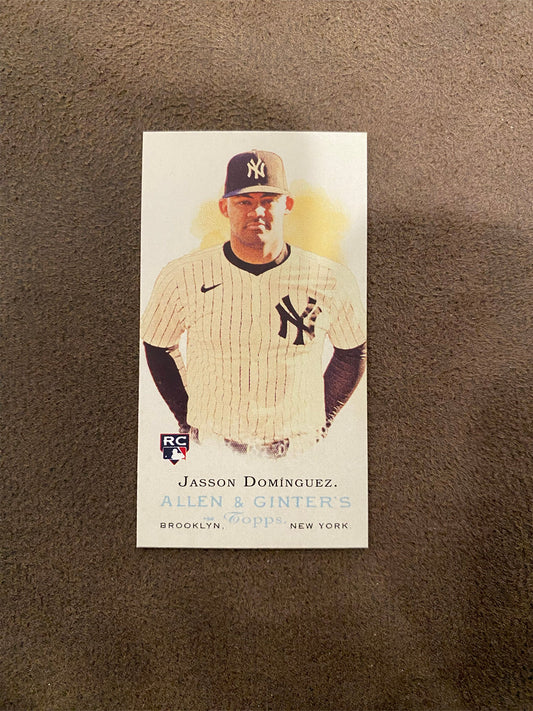 Jasson Dominguez - 2024 Topps Series 2 - Mini Rookie Design Variation - Yankees