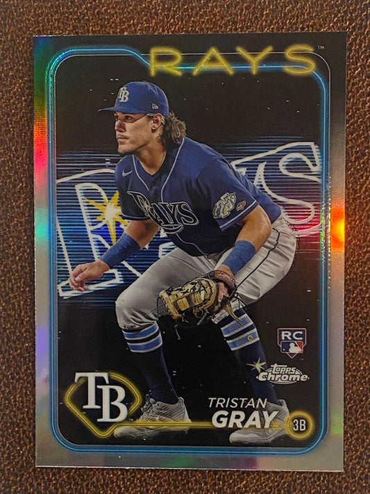 Tristan Gray  - 2024 Topps Chrome - Logo Lightboard SSP - Rays