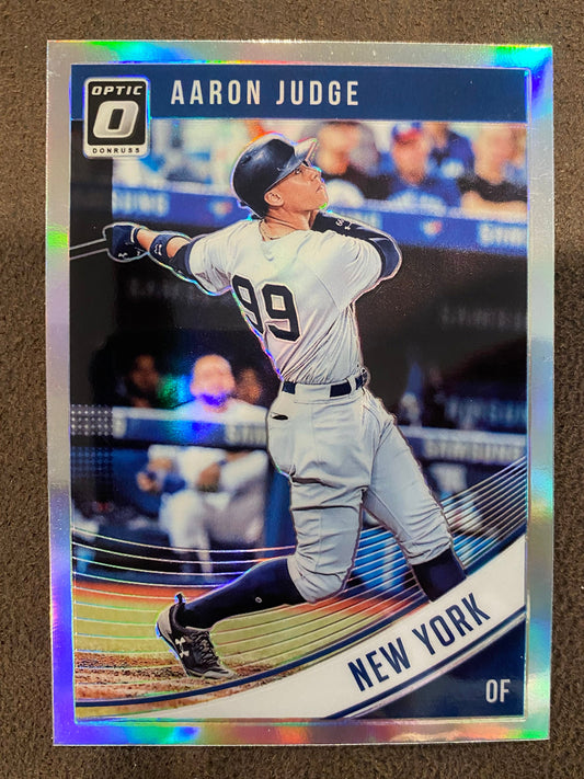 Aaron Judge - 2018 Donruss Optic - Holo Silver (2nd year) - Yankees