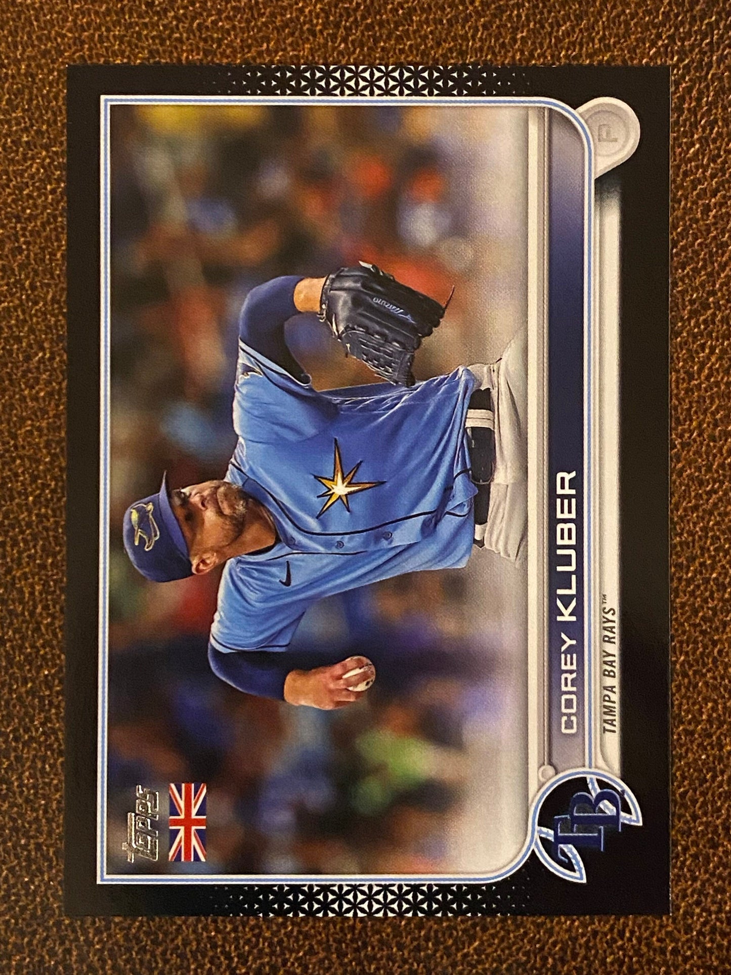 Corey Kluber - 2022 Topps UK - Black /125 - Rays