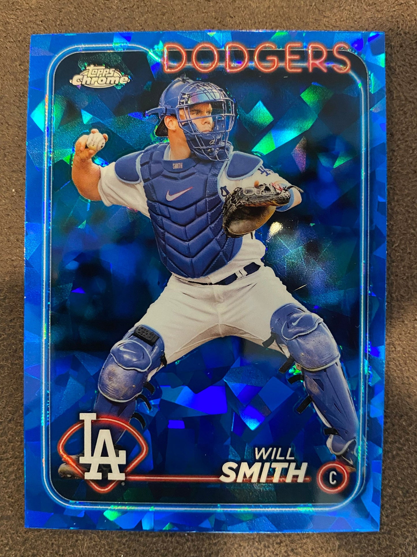 Will Smith - 2024 Topps Chrome - Sapphire - Dodgers
