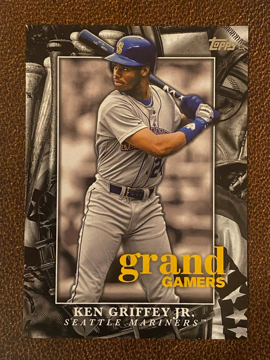 Ken Griffey Jr. - 2024 Topps Series 1 - Grand Gamers BLACK /299 - Mariners