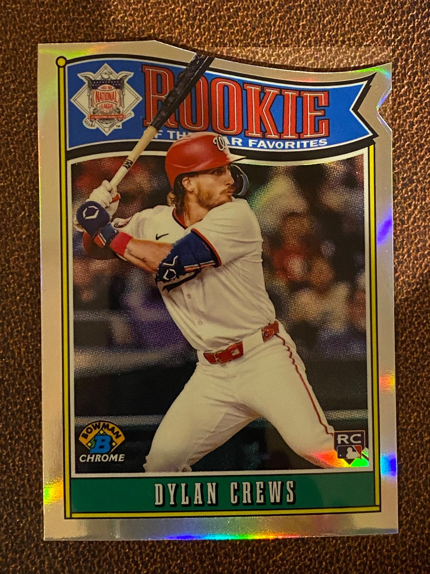 Dylan Crews - 2025 Bowman - Rookie of the Year Favorites - Nationals