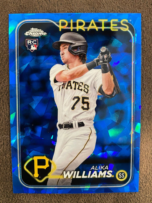 Alika Williams - 2024 Topps Chrome Sapphire - Rookie Base - Pirates