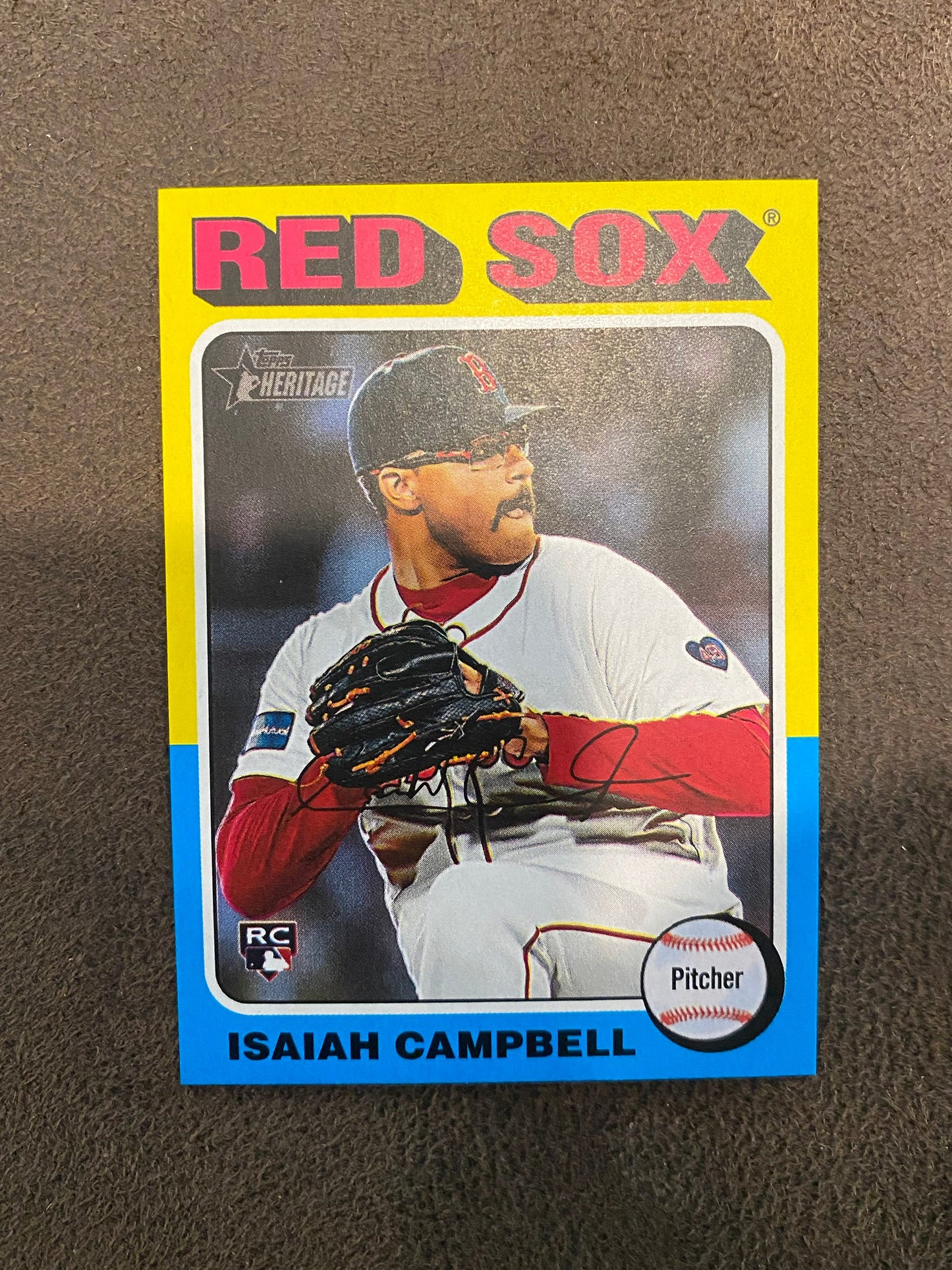 Isaiah Campbell - 2024 Topps Heritage High Number - Mini - Red Sox