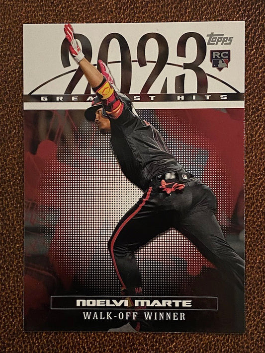 Noelvi Marte - 2024 Topps Series 1 - Greatest Hits - Reds