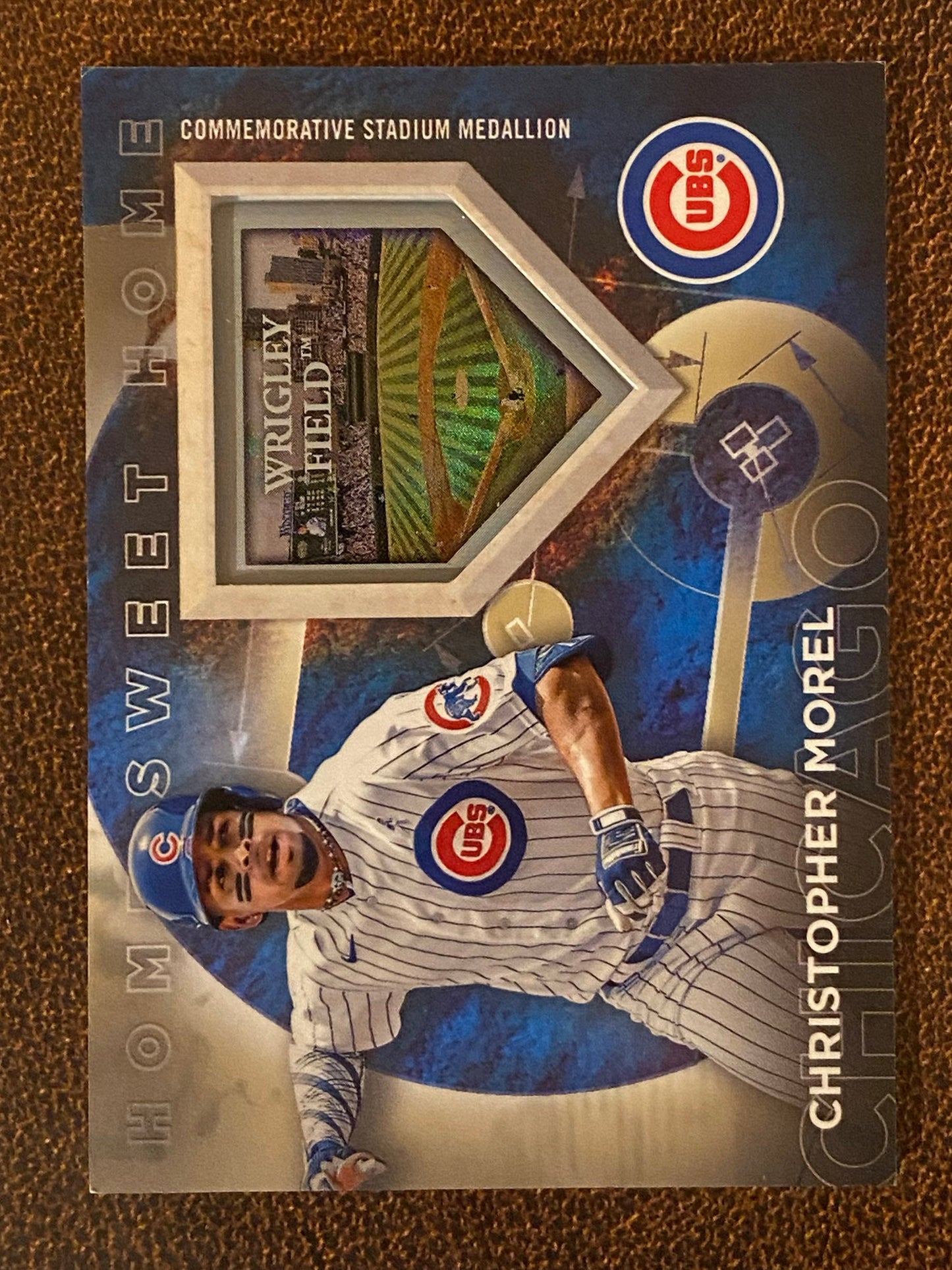 Christopher Morel - 2024 Topps Series 1 - Home Sweet Home Medallion Gold /75 - Cubs