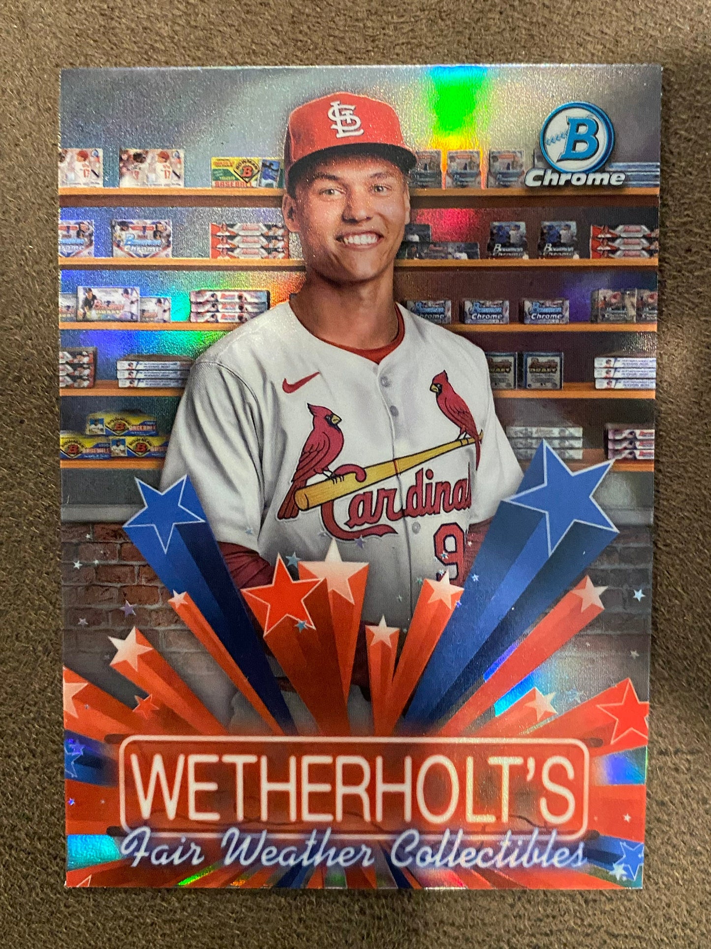 JJ Wetherholt - 2025 Bowman - Hobby Stars (HS-1) - Cardinals