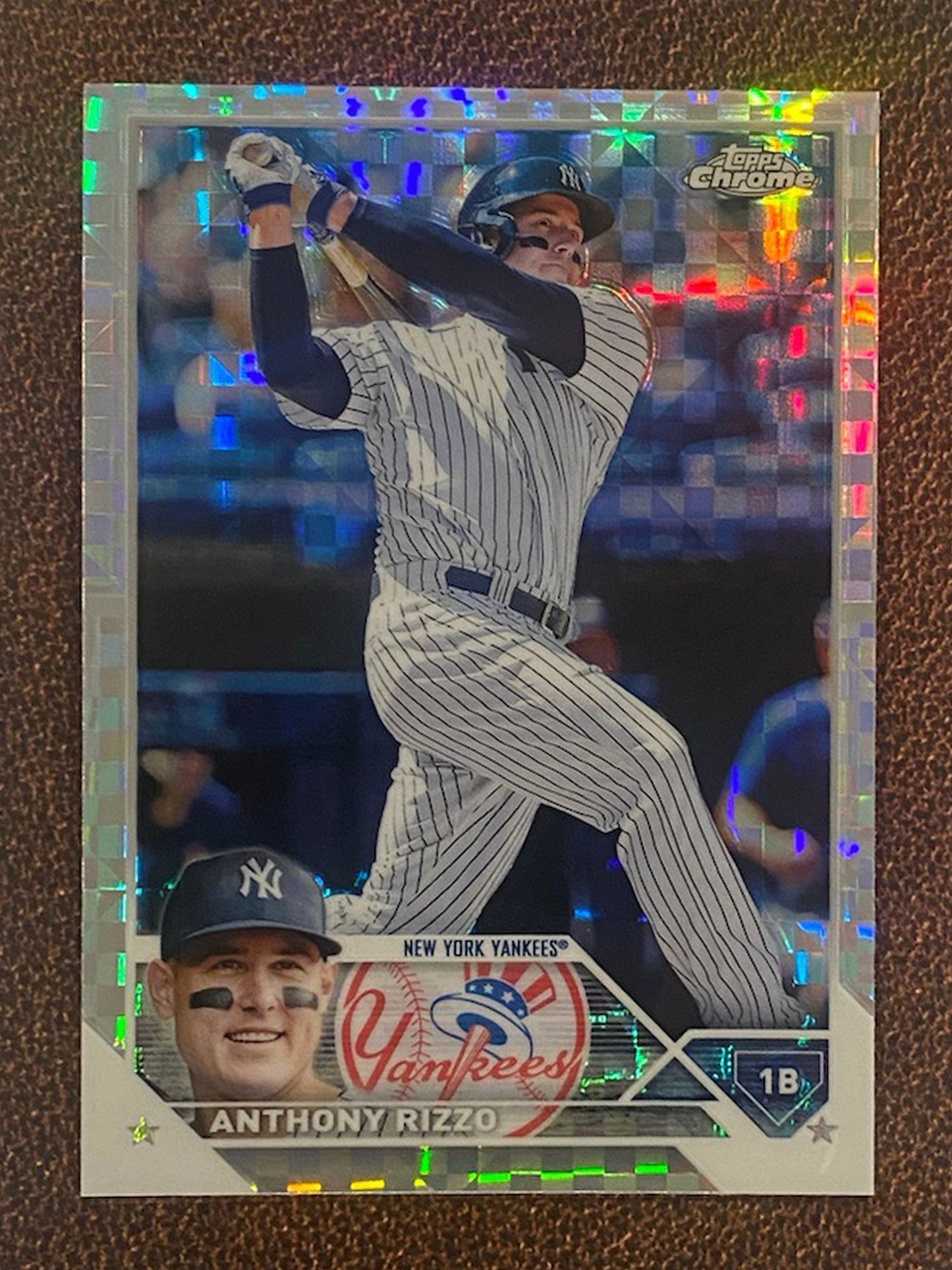 Anthony Rizzo - 2023 Topps Chrome - XFractors - Yankees