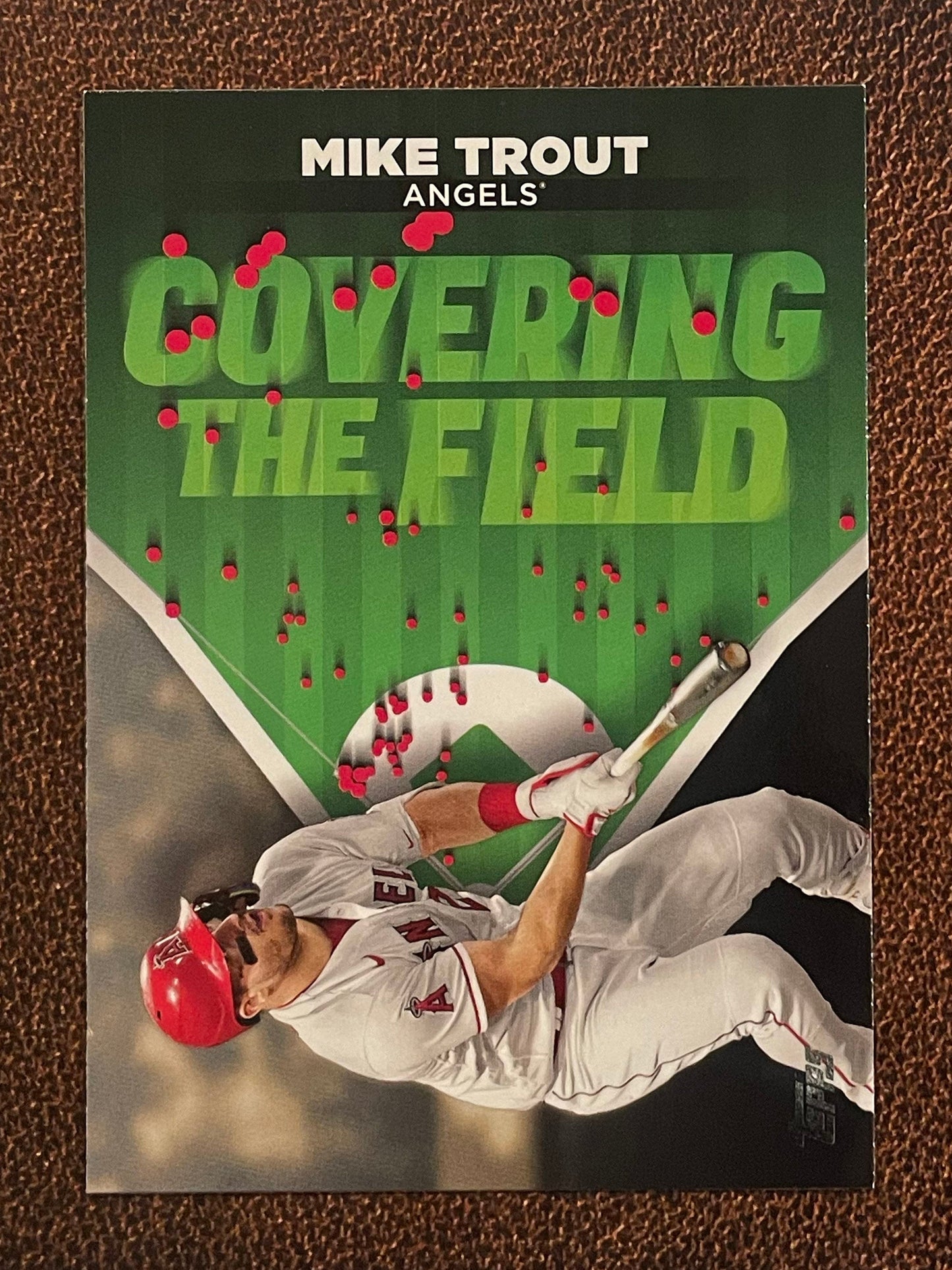 Mike Trout - 2024 Topps Series 2 - Covering the Field Insert - Angels