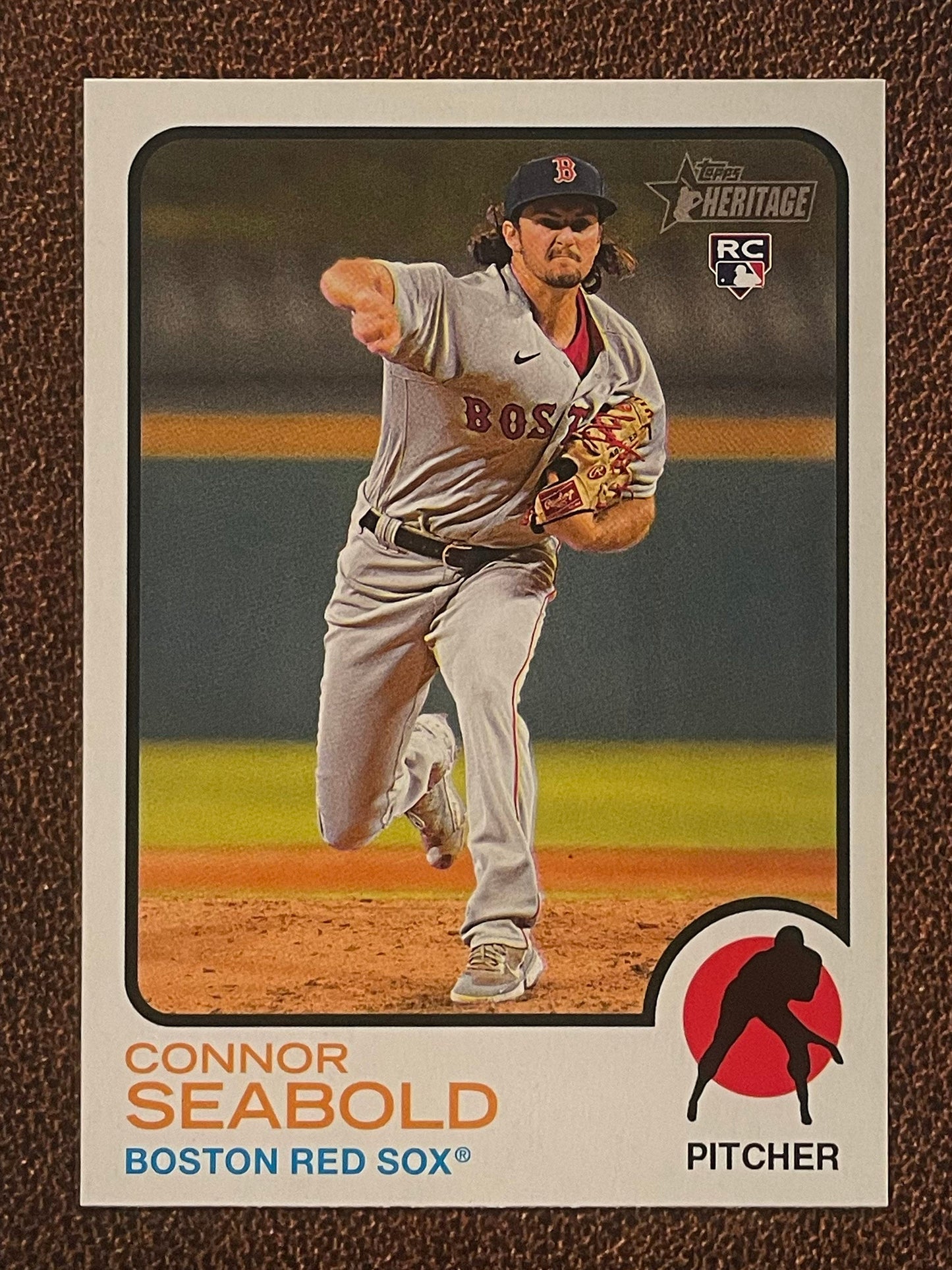 Connor Seabold - 2022 Topps Heritage High Number - Short Print - Red Sox