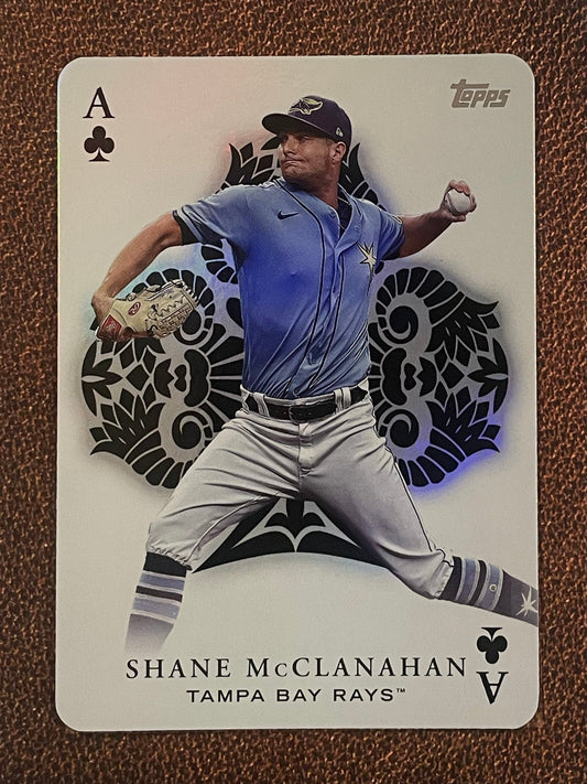 Shane McClanahan - 2024 Topps Series 1 - All Aces - Rays