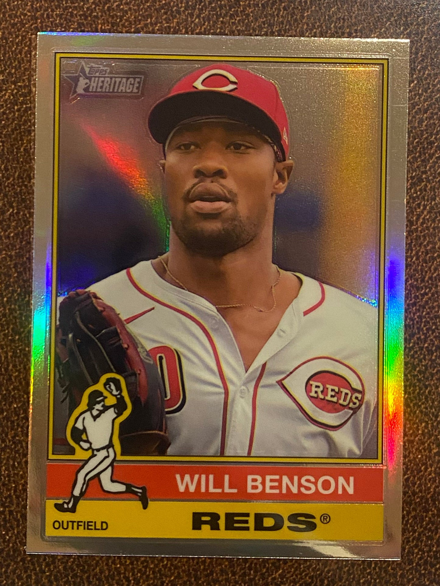 Will Benson - 2025 Topps Heritage - Refractor - Reds