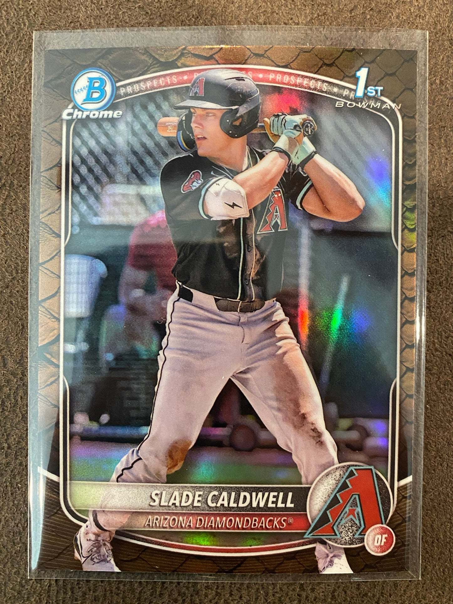 Slade Caldwell - 2025 Bowman - 1st Reptilian - Diamondbacks