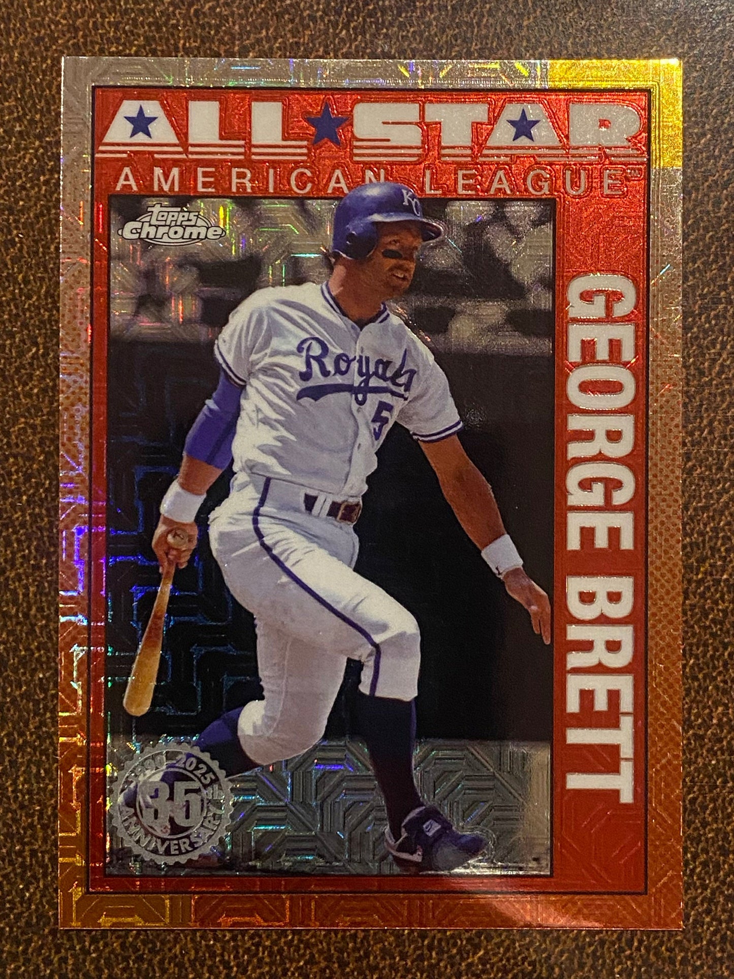 George Brett - 2025 Topps Series 2 - 1990 All Star Mojo Refractor - Royals