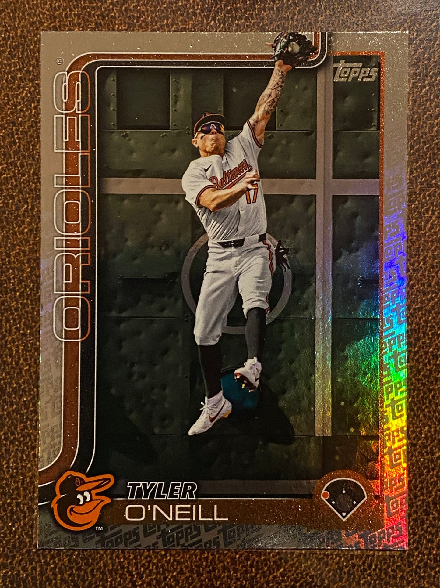 Tyler O'Neill - 2025 Topps Series 2 - Fanatics Exclusive Topps Foil Border - Orioles