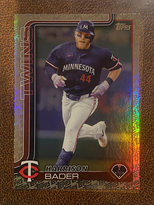 Harrison Bader - 2025 Topps Series 2 - Fanatics Exclusive Topps Foil Border - Twins