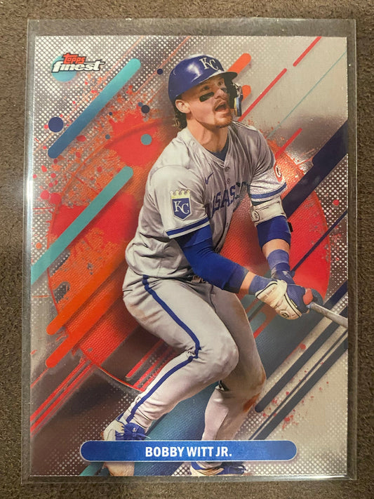 Bobby Witt Jr. - 2025 Topps Finest - Rare - Royals
