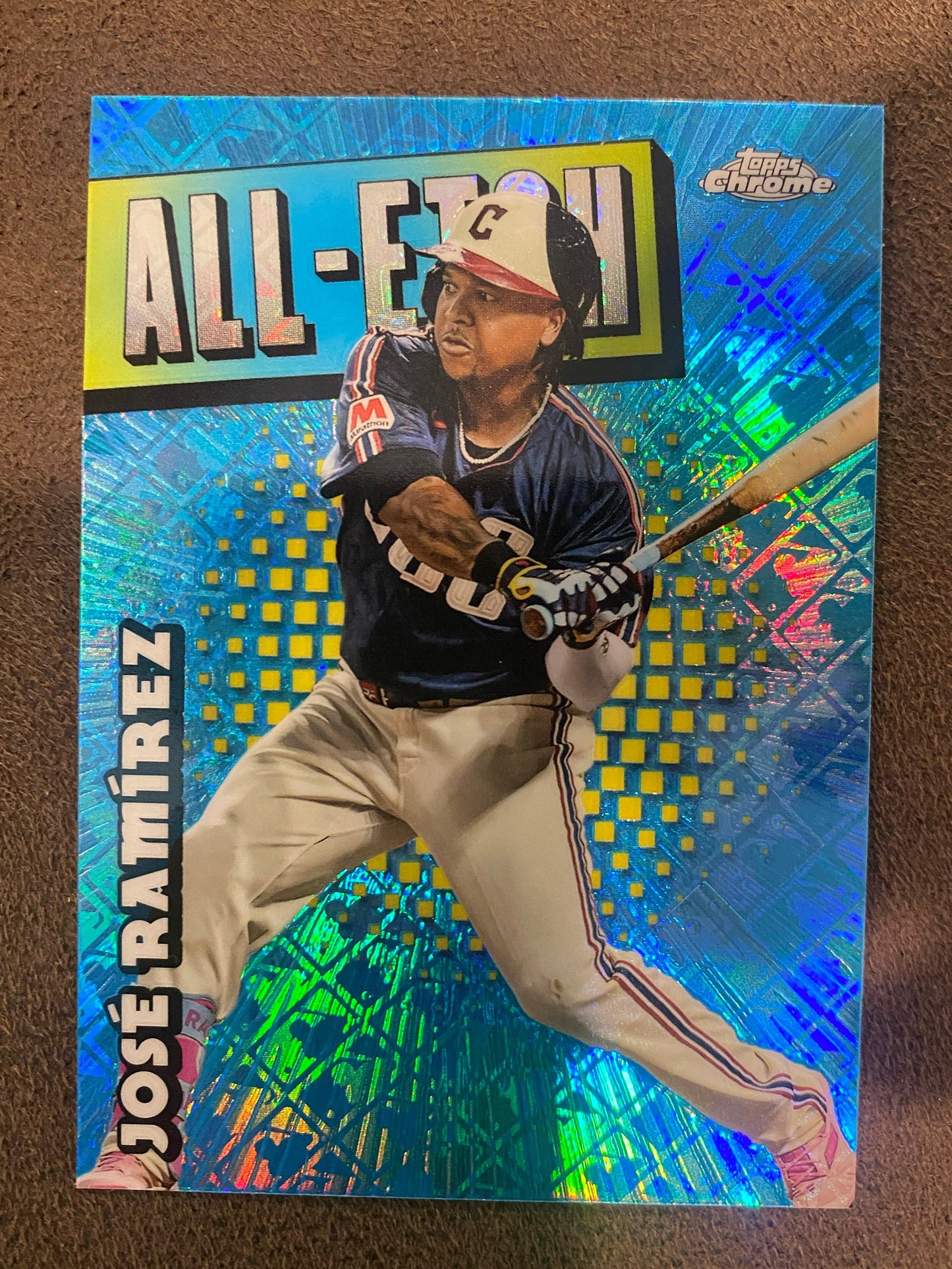 Jose Ramirez - 2025 Topps Chrome - All Etch Logofractor - Guardians