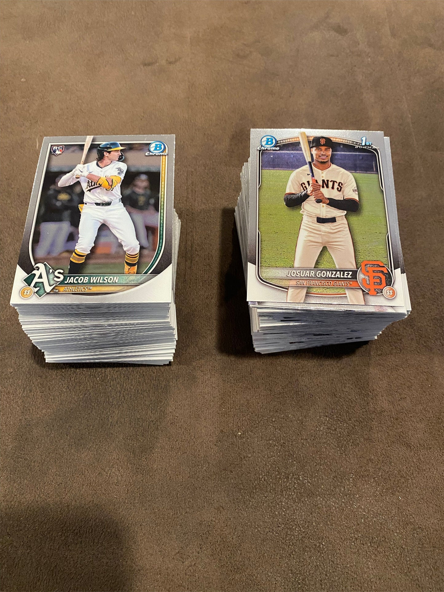 Partial Complete Set (199 of 200 Cards) - 2025 Bowman Chrome - 1-100 & BCP 153-252 (Missing BCP -224)