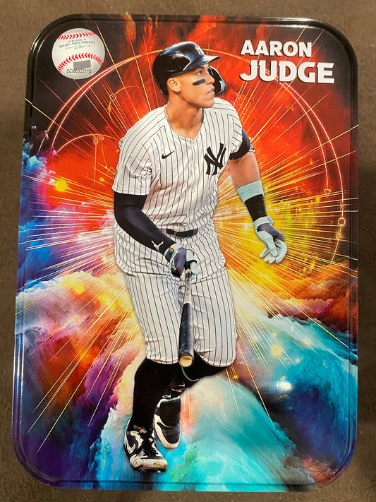 Aaron Judge - 2025 - EMPTY Collector's Tin (NO CARDS Included) - Yankees
