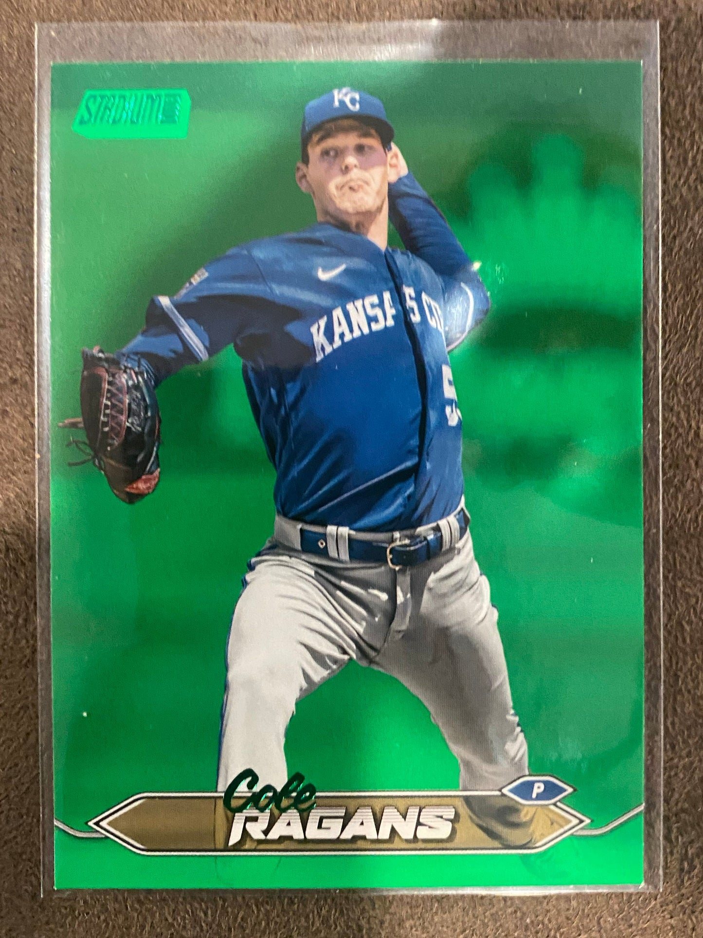 Cole Ragans - 2024 Topps Stadium Club - Green Foil /199 - Royals
